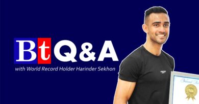 Q&A with world record holder Harinder Sekhon – #BtimesQ&A
