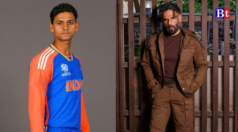 “My Rockstar” Suniel Shetty on Yashasvi Jaiswal